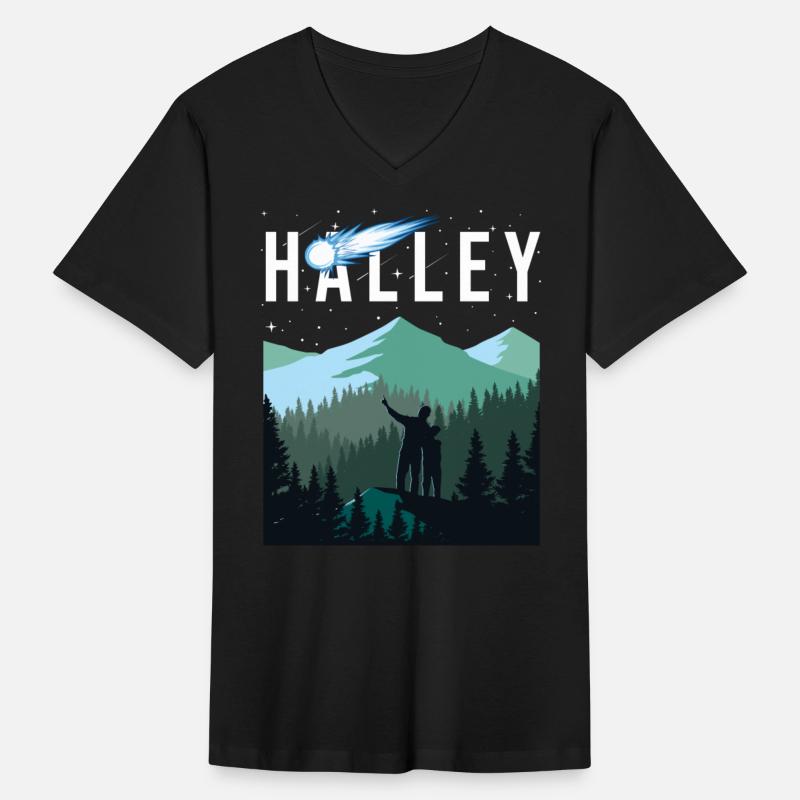 Halley's Comet Night Sky Solar System Space