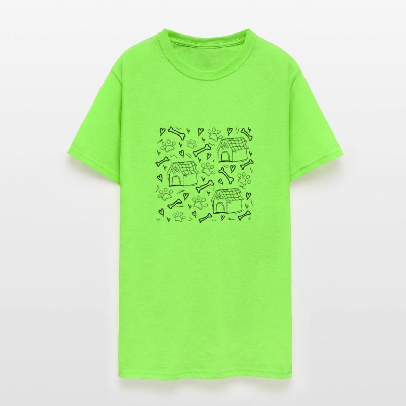 hand drawn dog stuff design