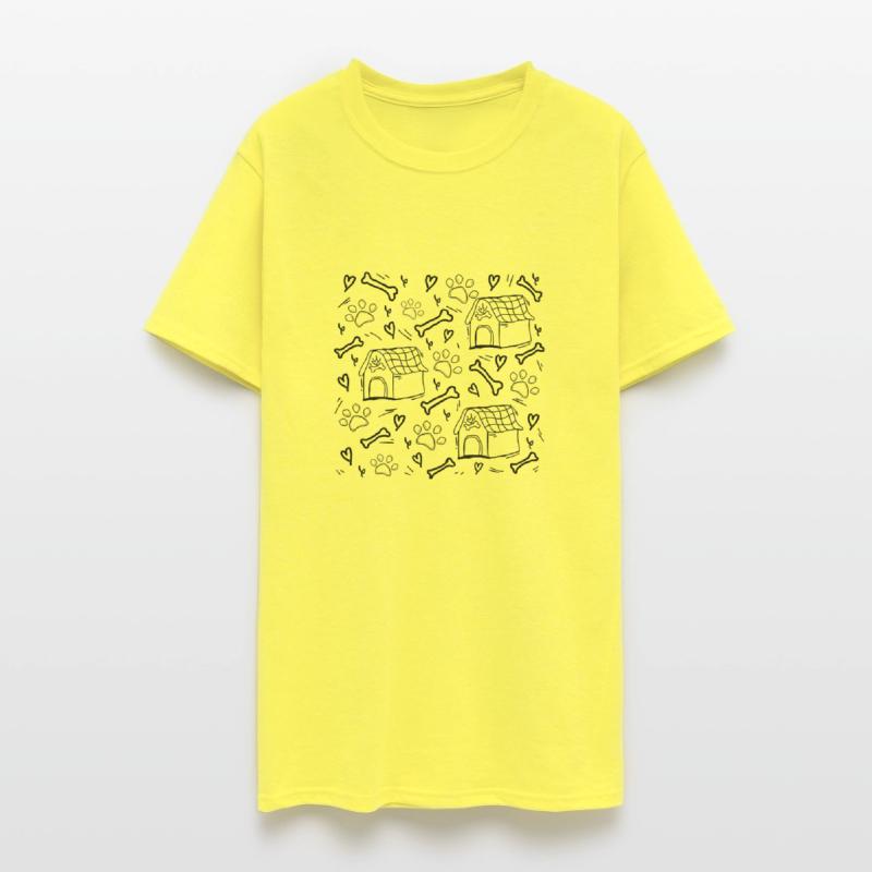 hand drawn dog stuff design