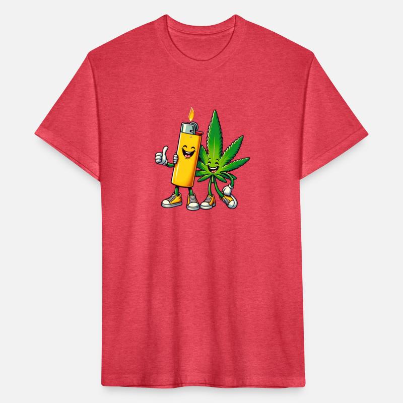 Happy Lighter and Pot Leaf