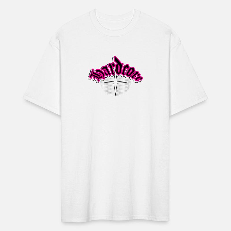 hardcore rock style pink