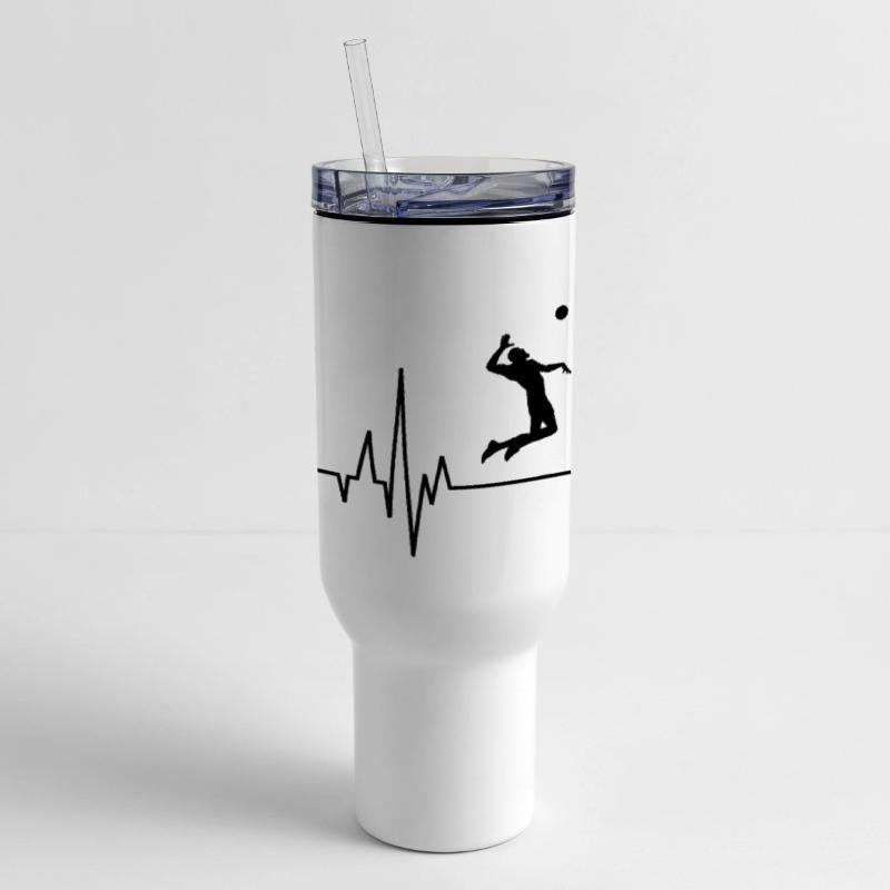 Heartbeat Beach Volleyball Player Sports