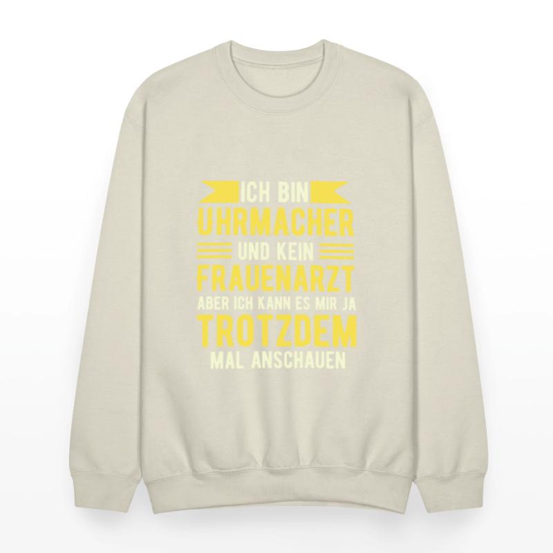 I Am A Watchmaker Funny Saying Design In German