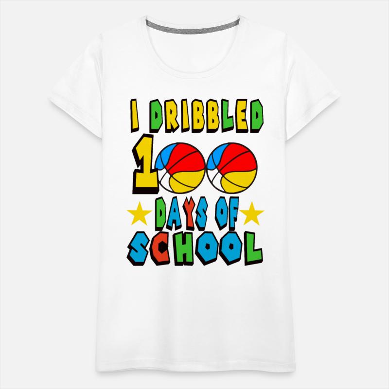 I dribbled 100 days of school