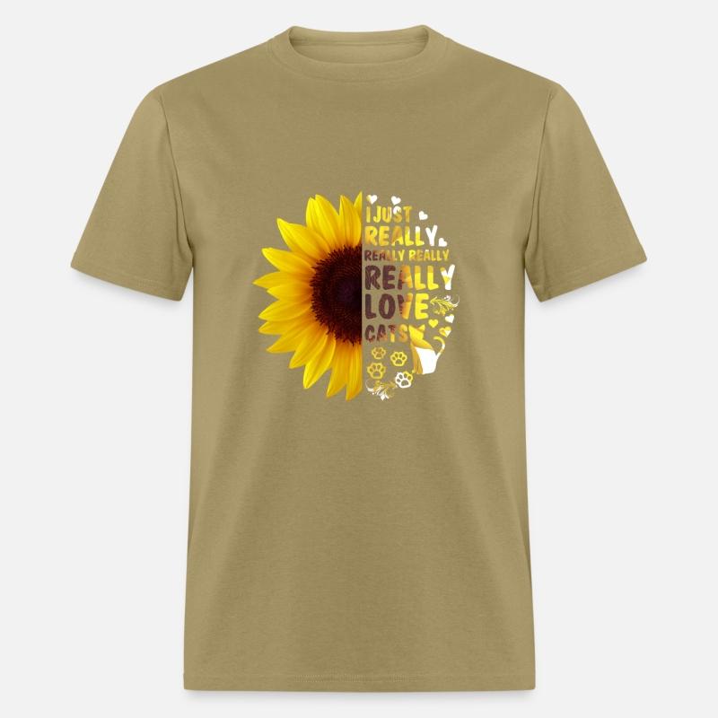 I Just Really Really Love Cats Sunflower Women