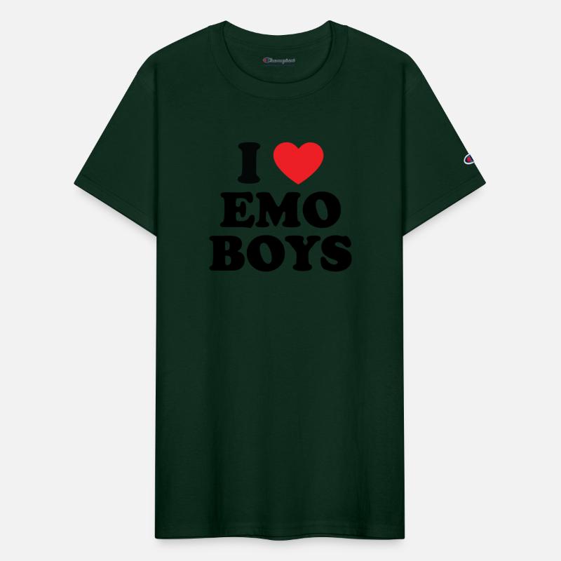 I Love or Heart Emo Boys