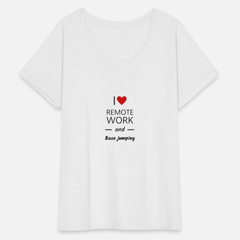 I love remote work and base jumping