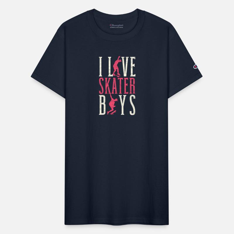 I Love Skater Boys Skateboarder Funny Skateboard