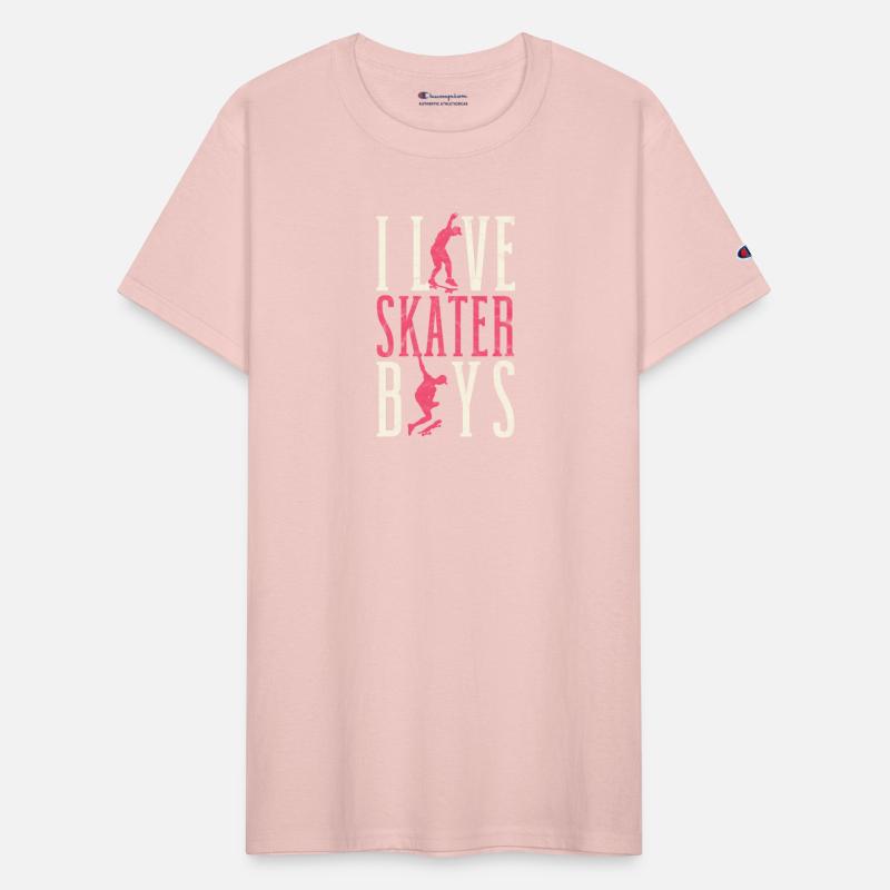 I Love Skater Boys Skateboarder Funny Skateboard