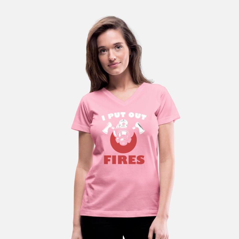 I Put Out Fires Funny Firefighter Rescuers Fire Tr