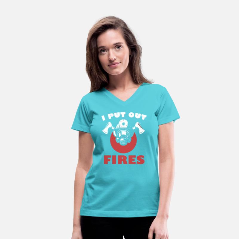 I Put Out Fires Funny Firefighter Rescuers Fire Tr