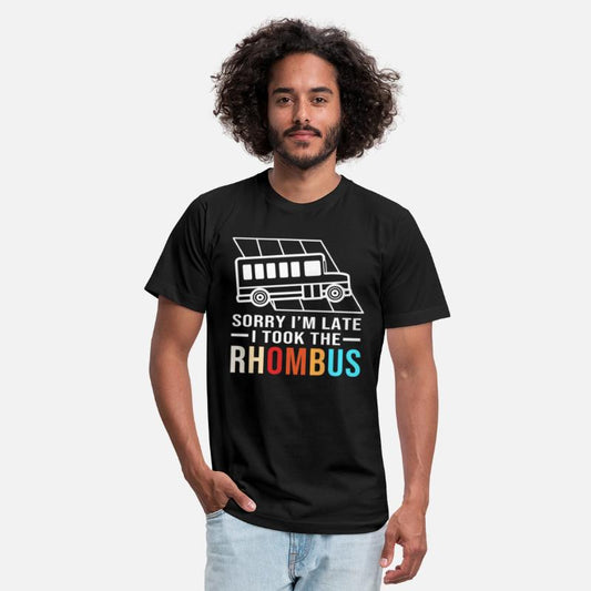 I Took The Rhombus Math Joke Funny Geometry