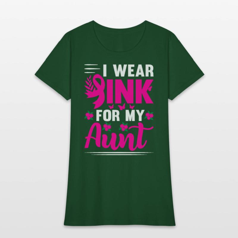 I wear Pink for my Aunt