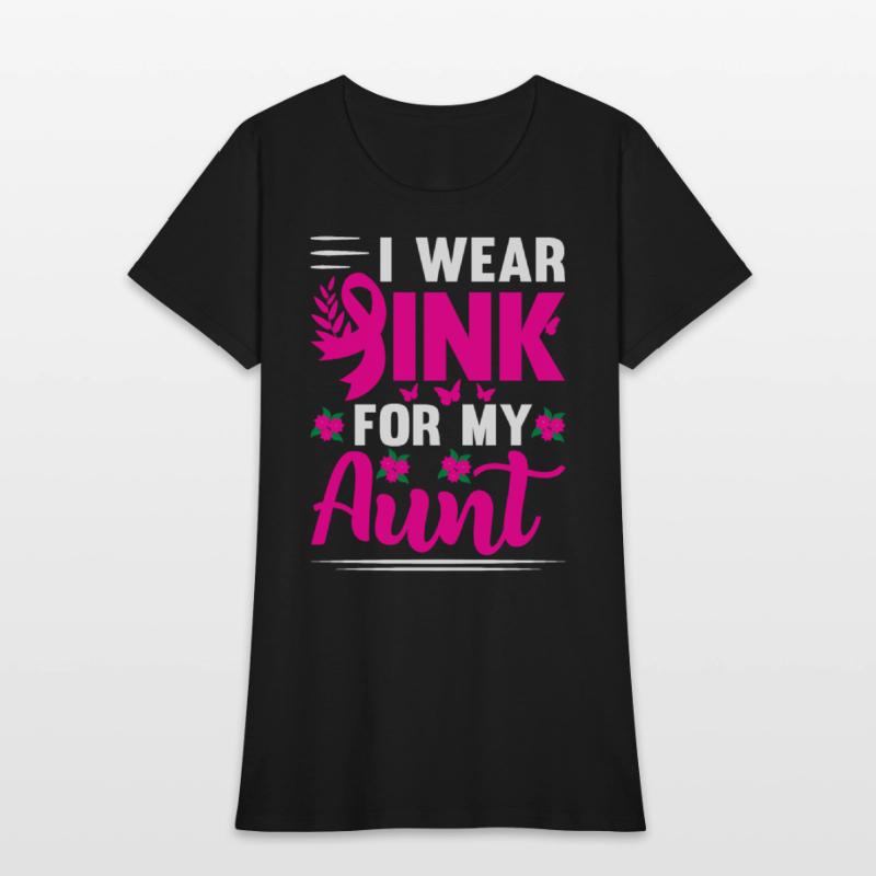 I wear Pink for my Aunt