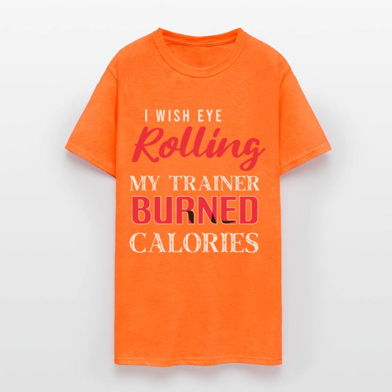i wish eye rolling my trainer burned calories