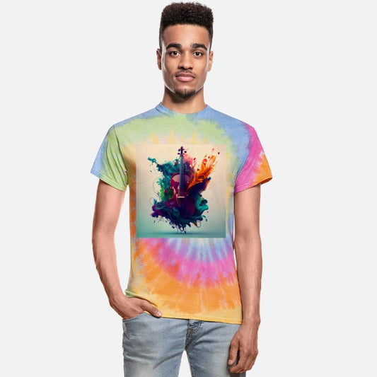 if colors were a symphony of sounds with guitar