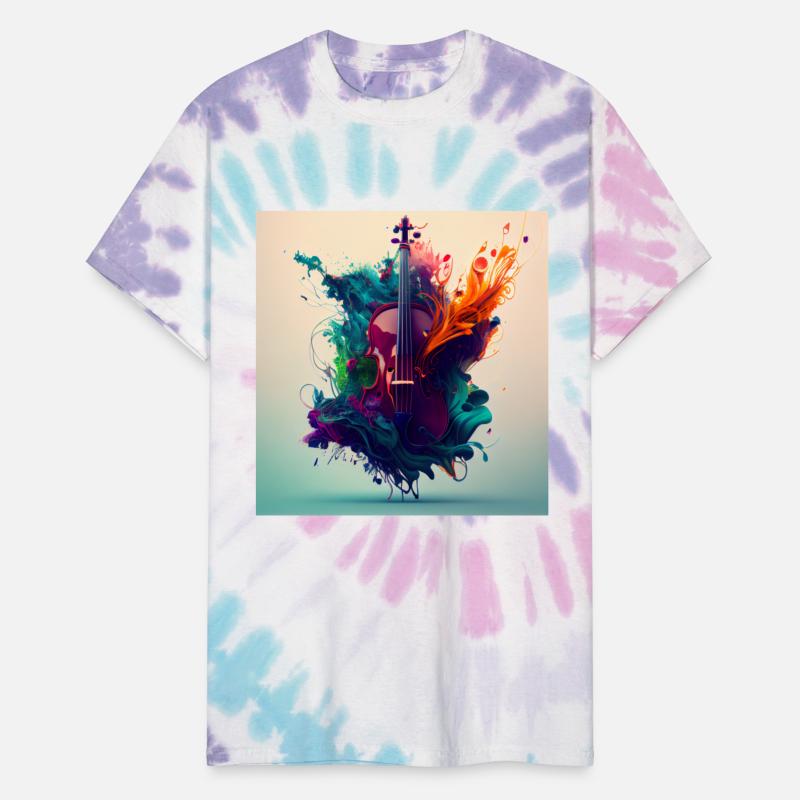 if colors were a symphony of sounds with guitar