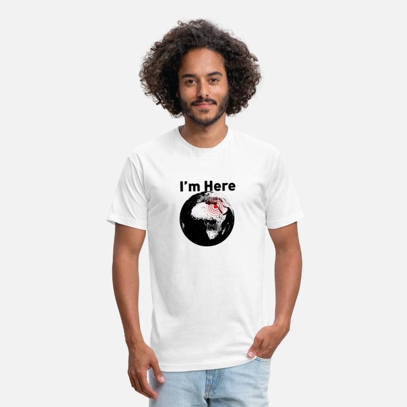 I'm Here - Global Location Pinpoint Tee
