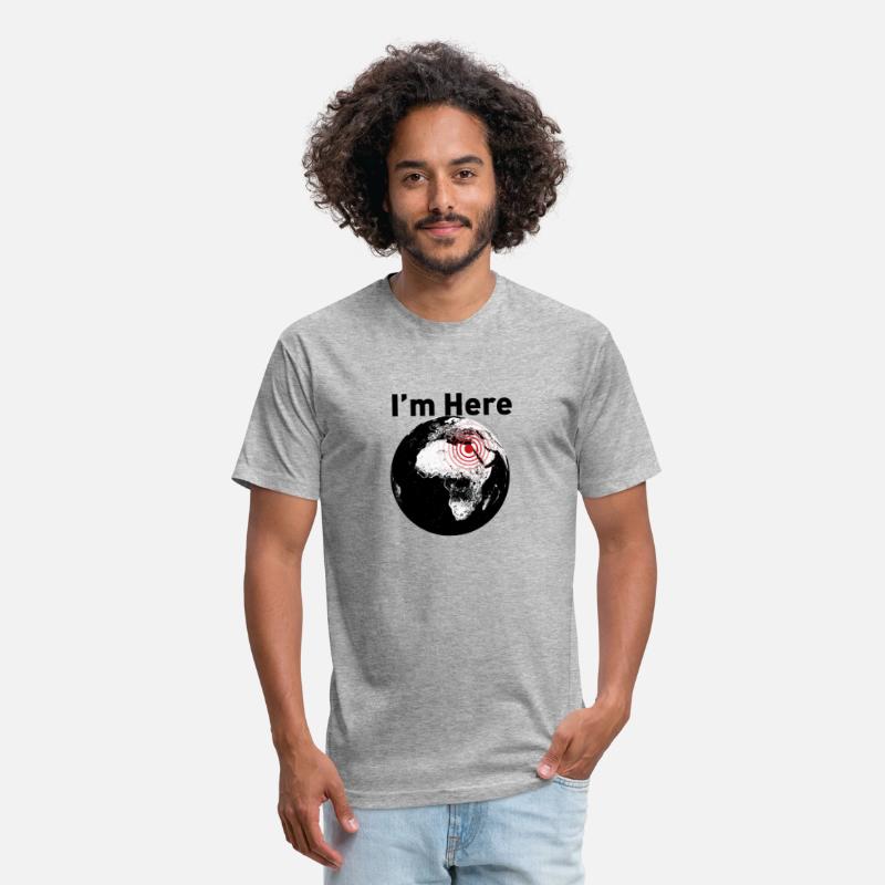 I'm Here - Global Location Pinpoint Tee