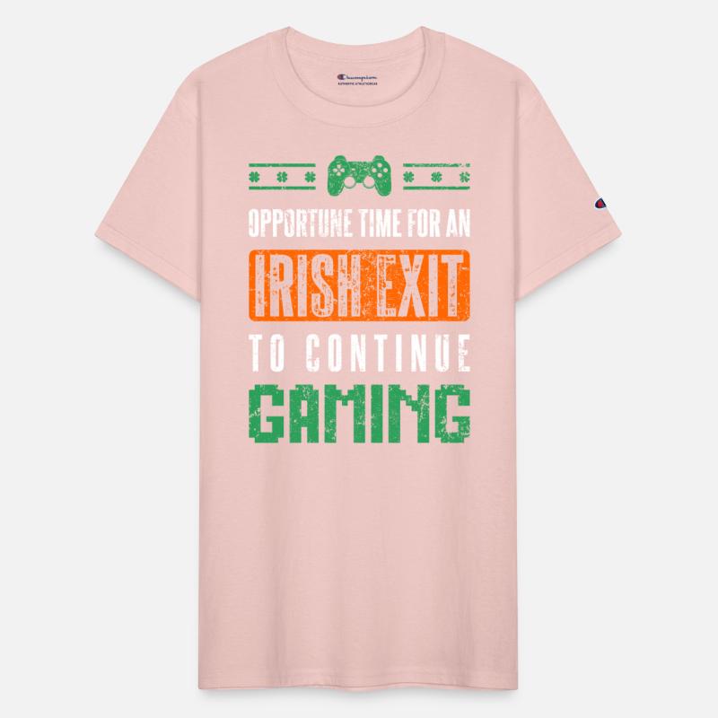 Irish Exit Saint Patrick's Day Gaming Gift Gamer