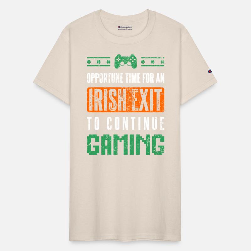 Irish Exit Saint Patrick's Day Gaming Gift Gamer