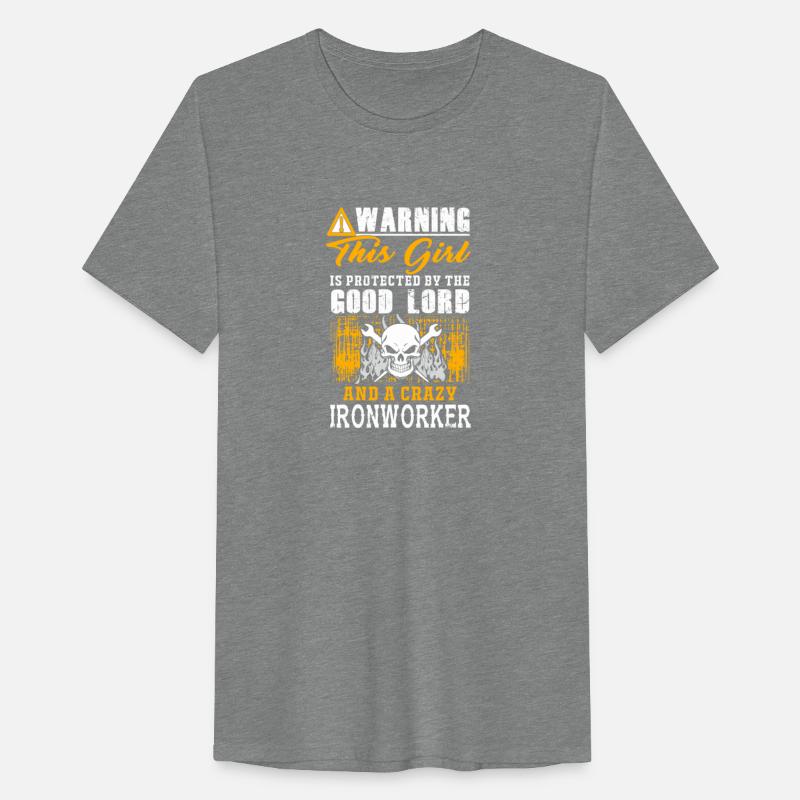 Ironworker - this girl is protected by a crazy i