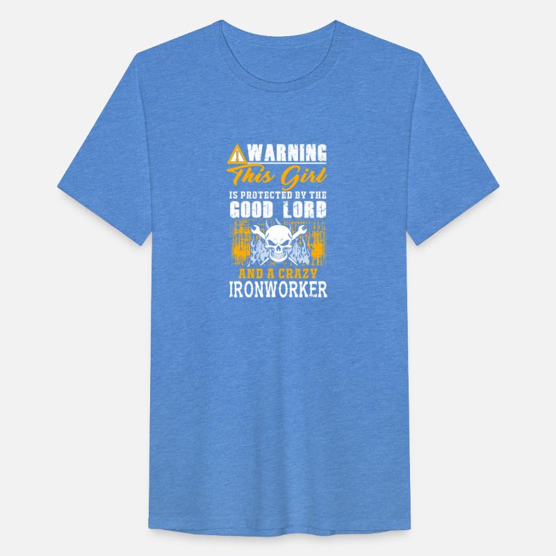 Ironworker - this girl is protected by a crazy i