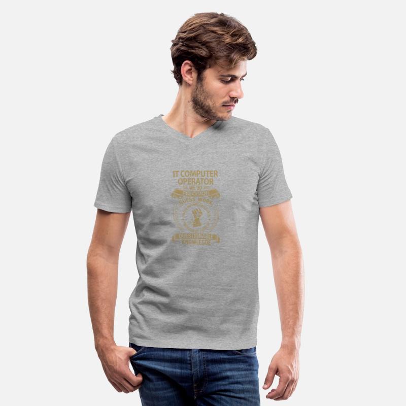 It Computer Operator T Shirt - We Do Precision Gif