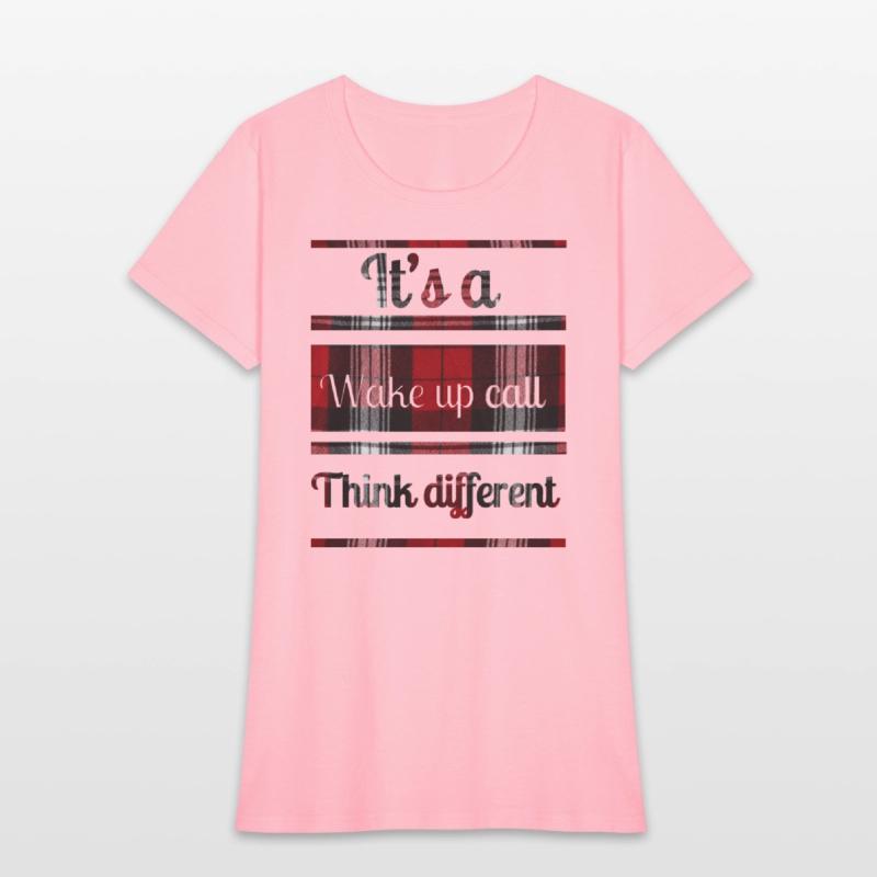 It's a wake up call think different