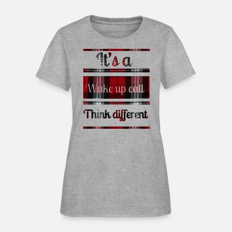 It's a wake up call think different