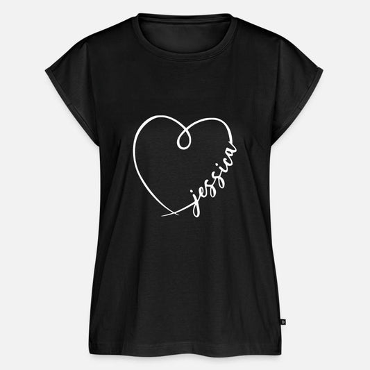 Jessica Name Heart Calligraphy