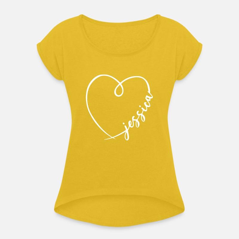 Jessica Name Heart Calligraphy