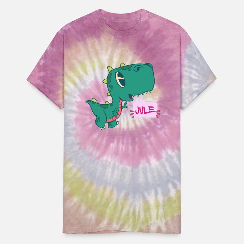 JULE - Lovely girl name with cute dino