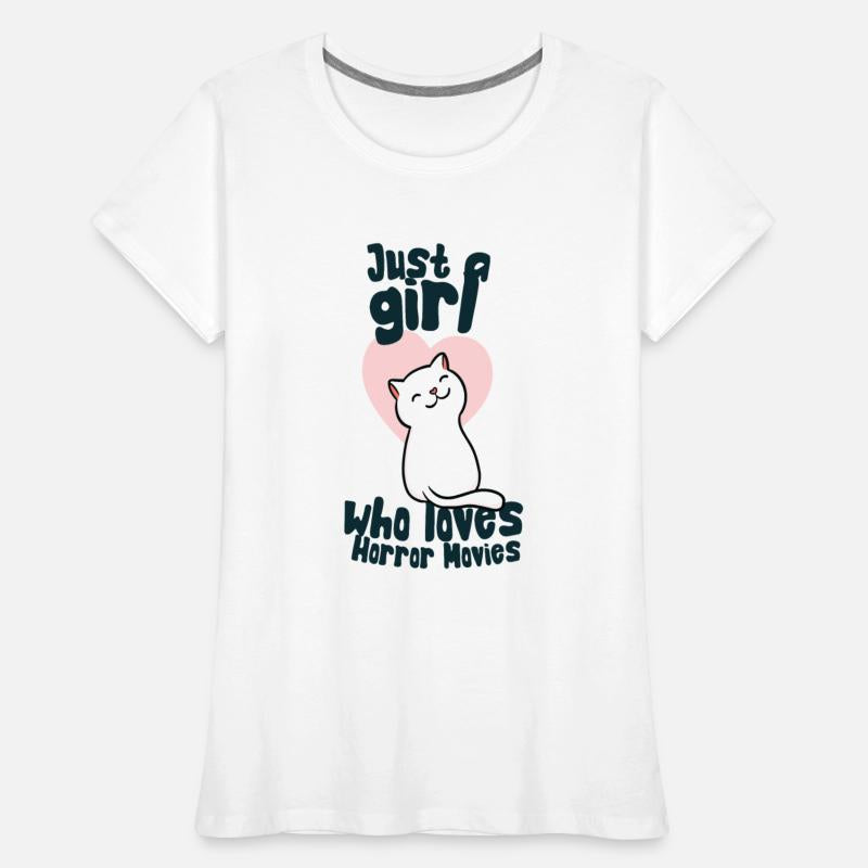 just a girl who loves horror movies