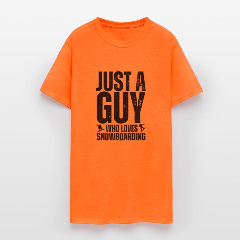 Just A Guy Who Loves Snowboarding