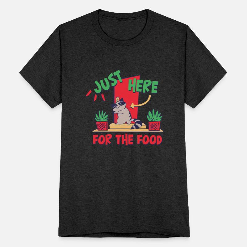 Just Here For The Food Racoon Mammel