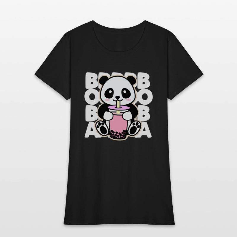 Kawaii Boba Tea Anime Panda Kawaii Bubble Tea Drin