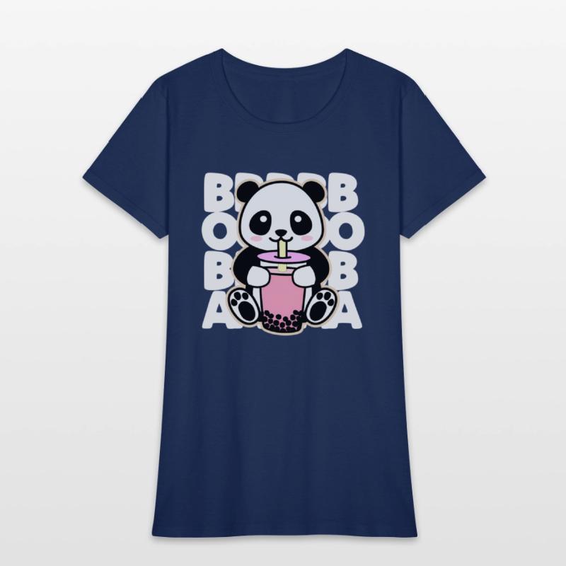 Kawaii Boba Tea Anime Panda Kawaii Bubble Tea Drin
