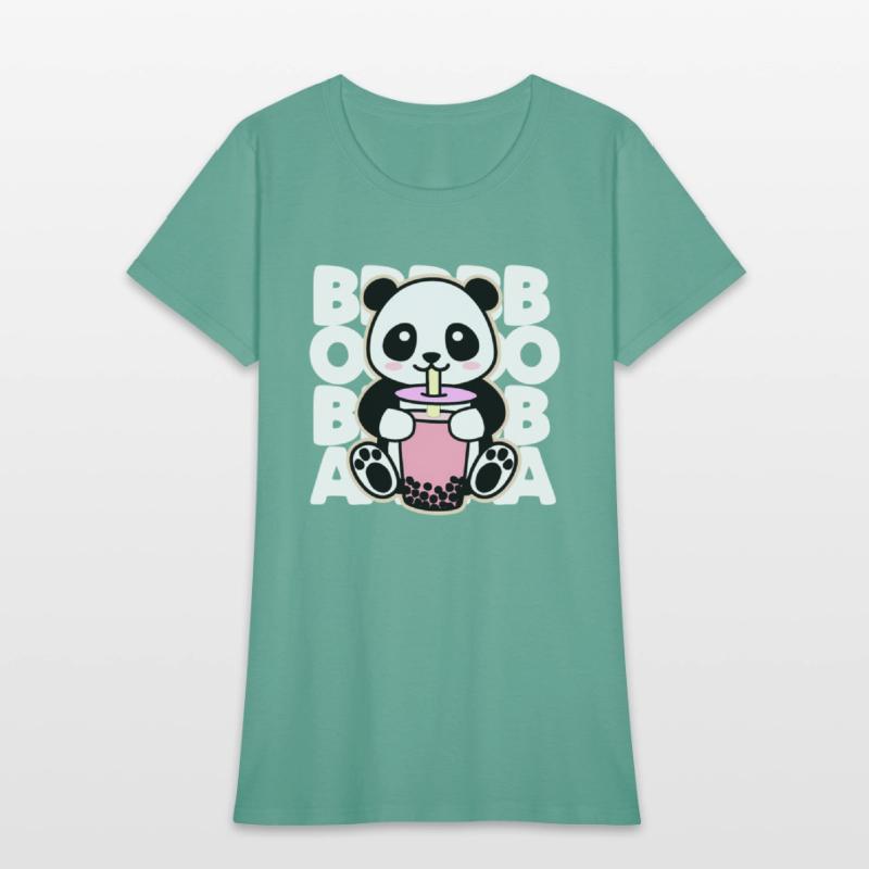 Kawaii Boba Tea Anime Panda Kawaii Bubble Tea Drin