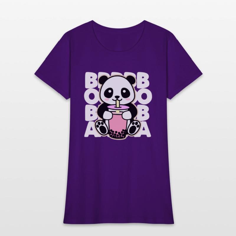 Kawaii Boba Tea Anime Panda Kawaii Bubble Tea Drin
