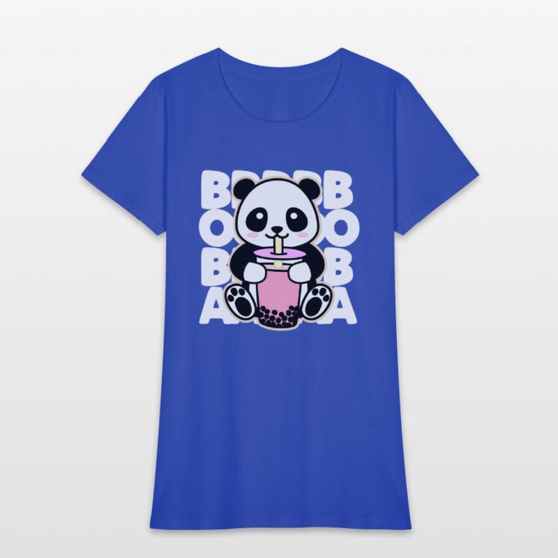 Kawaii Boba Tea Anime Panda Kawaii Bubble Tea Drin