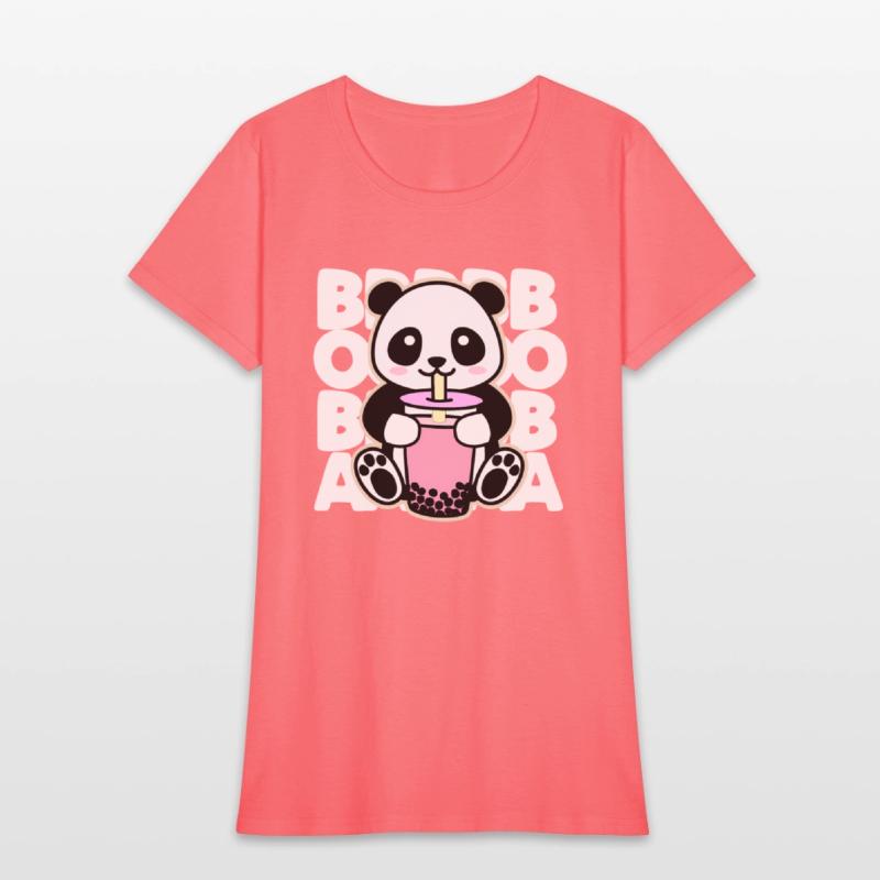 Kawaii Boba Tea Anime Panda Kawaii Bubble Tea Drin