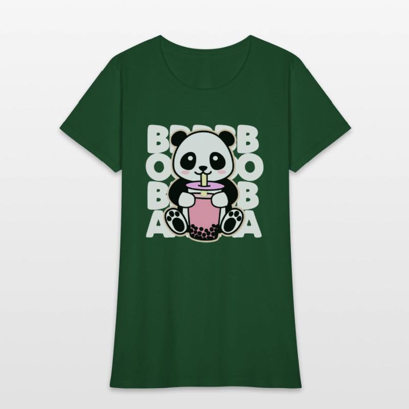 Kawaii Boba Tea Anime Panda Kawaii Bubble Tea Drin