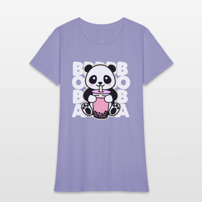 Kawaii Boba Tea Anime Panda Kawaii Bubble Tea Drin