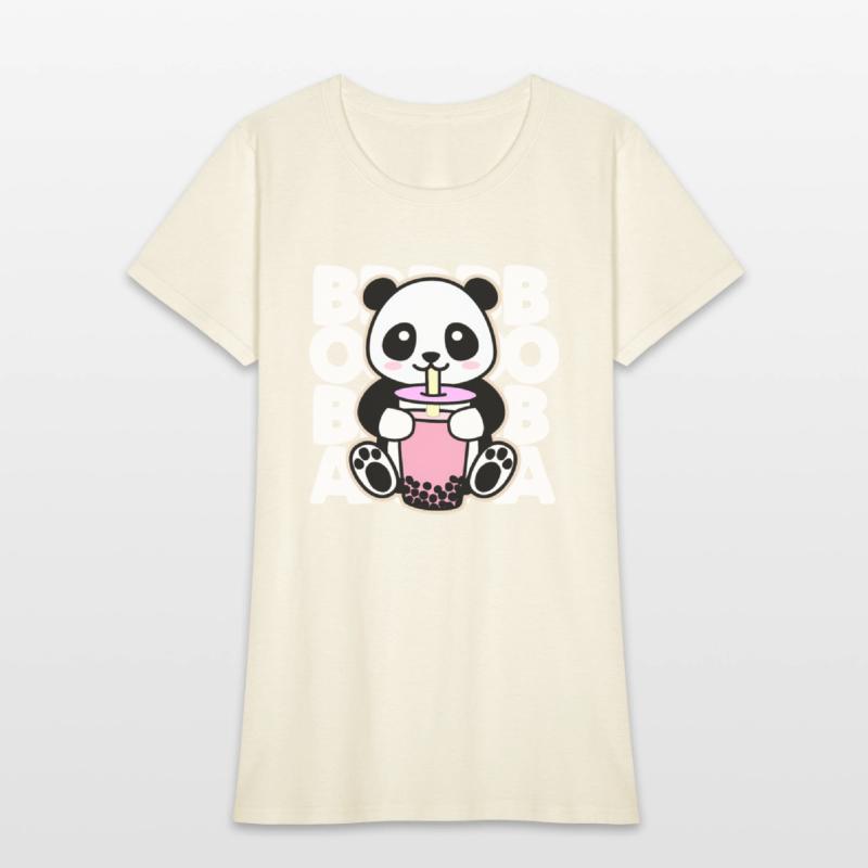 Kawaii Boba Tea Anime Panda Kawaii Bubble Tea Drin