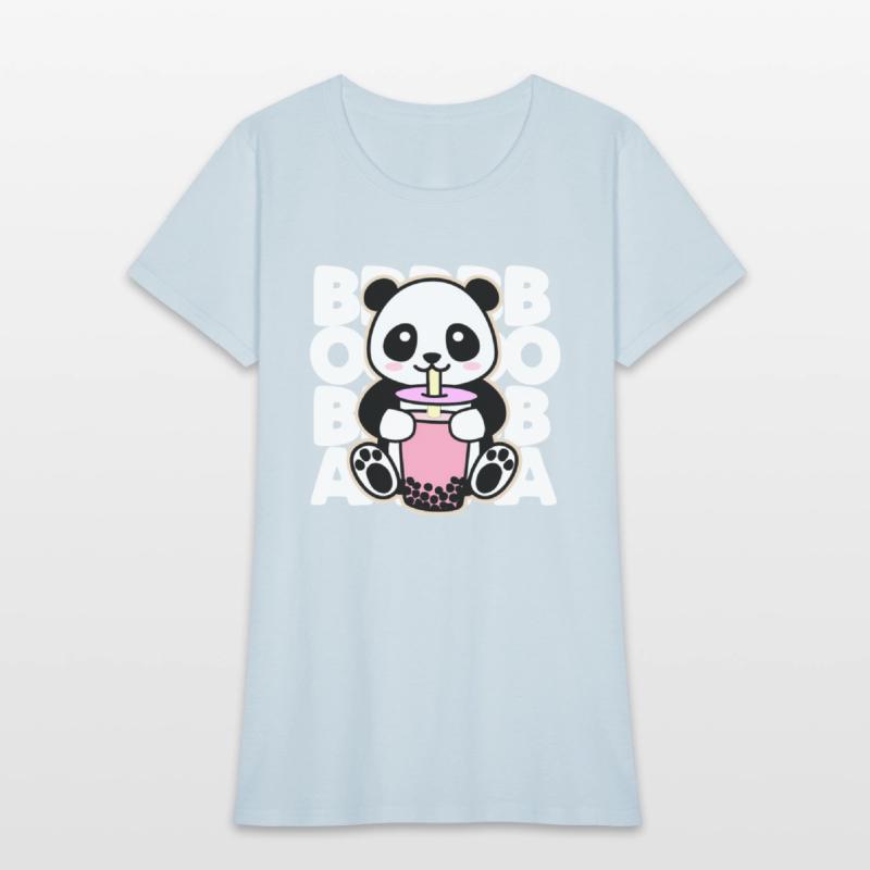 Kawaii Boba Tea Anime Panda Kawaii Bubble Tea Drin
