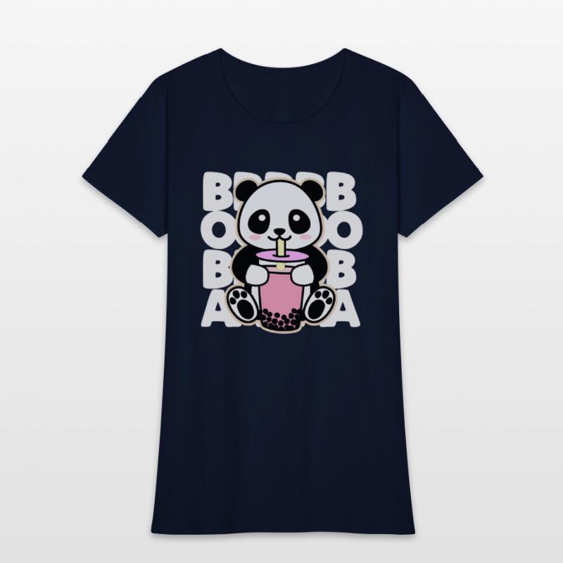 Kawaii Boba Tea Anime Panda Kawaii Bubble Tea Drin