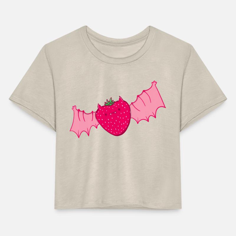 Kawaii Strawberry Vampire Bat 1