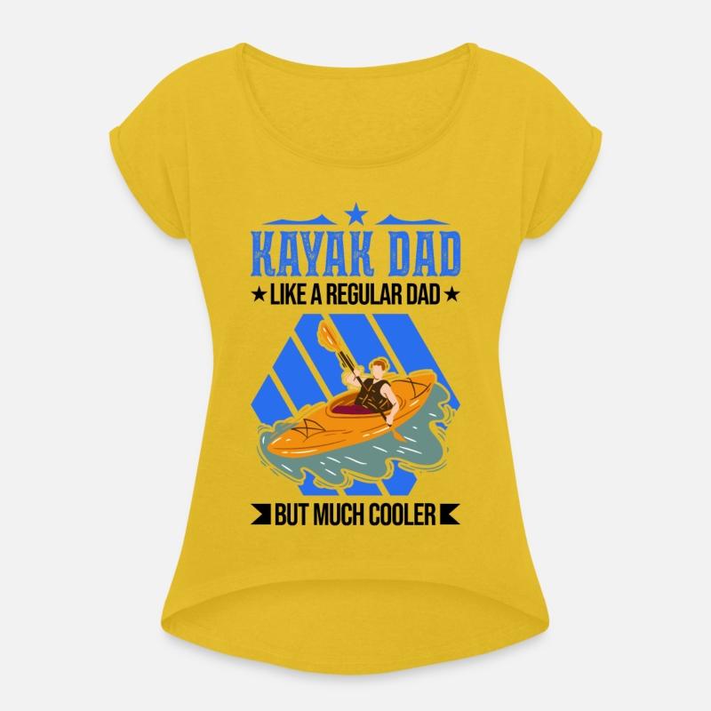 Kayak Father Kayaker Paddling Canoe