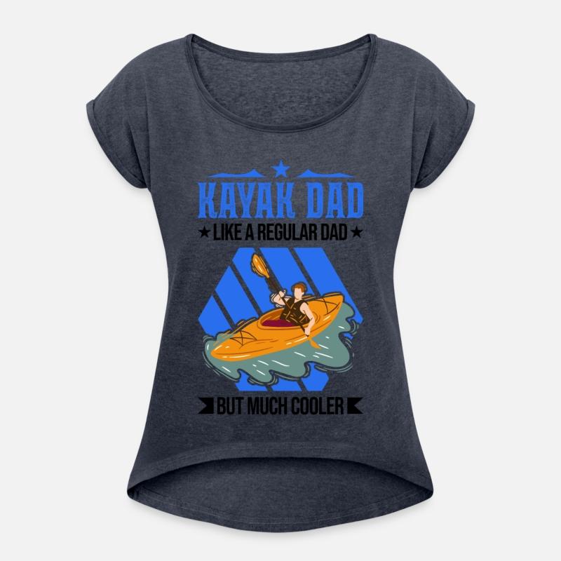 Kayak Father Kayaker Paddling Canoe